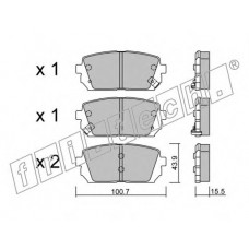 fri.tech. Σετ τακάκια 800.0