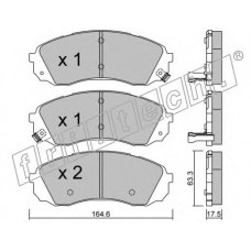 fri.tech. Σετ τακάκια 801.0