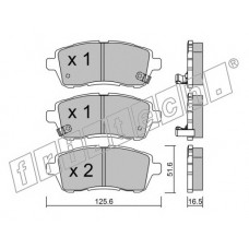 fri.tech. Σετ τακάκια 809.1