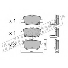 fri.tech. Σετ τακάκια 812.0