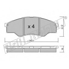 fri.tech. Σετ τακάκια 813.0