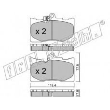 fri.tech. Σετ τακάκια 815.0