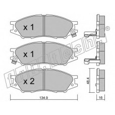 fri.tech. Σετ τακάκια 826.0
