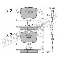 fri.tech. Σετ τακάκια 829.0W