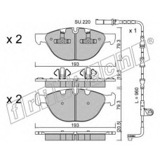 fri.tech. Σετ τακάκια 839.0W
