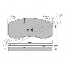 fri.tech. Σετ τακάκια 844.0