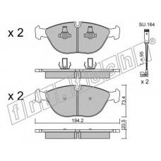 fri.tech. Σετ τακάκια 845.6W