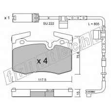 fri.tech. Σετ τακάκια 846.0W