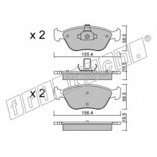 fri.tech. Σετ τακάκια 849.0