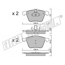 fri.tech. Σετ τακάκια 852.0