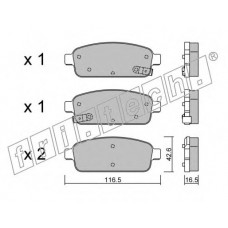fri.tech. Σετ τακάκια 857.0