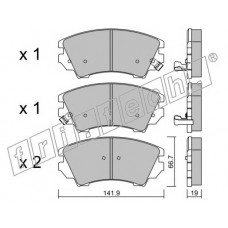 fri.tech. Σετ τακάκια 859.0