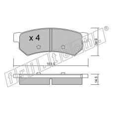 fri.tech. Σετ τακάκια 863.0