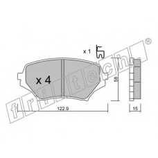 fri.tech. Σετ τακάκια 887.0