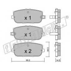 fri.tech. Σετ τακάκια 888.0
