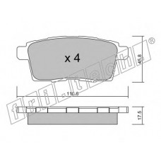 fri.tech. Σετ τακάκια 890.0