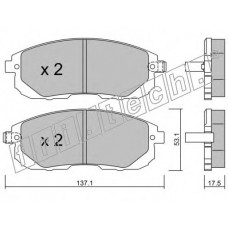 fri.tech. Σετ τακάκια 893.1