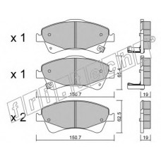 fri.tech. Σετ τακάκια 895.0