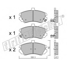fri.tech. Σετ τακάκια 901.0