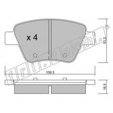 fri.tech. Σετ τακάκια 906.0