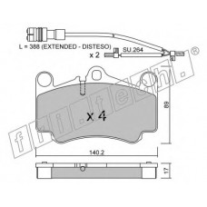 fri.tech. Σετ τακάκια 910.1W