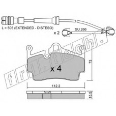 fri.tech. Σετ τακάκια 911.0W