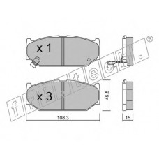 fri.tech. Σετ τακάκια 914.0