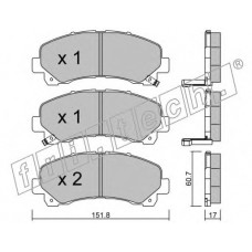 fri.tech. Σετ τακάκια 919.0