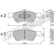 fri.tech. Σετ τακάκια 923.0