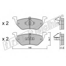 fri.tech. Σετ τακάκια 924.0