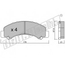 fri.tech. Σετ τακάκια 941.0