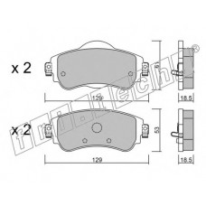 fri.tech. Σετ τακάκια 965.0