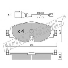 fri.tech. Σετ τακάκια 966.0W