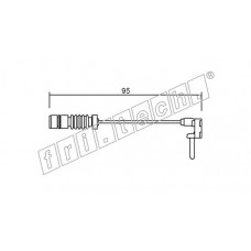 fri.tech. Δείκτης φθοράς τακάκι SU.011