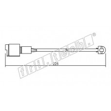 fri.tech. Δείκτης φθοράς τακάκι SU.075