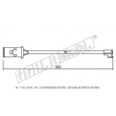 fri.tech. Δείκτης φθοράς τακάκι SU.101K