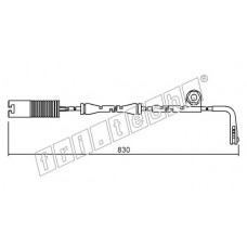 fri.tech. Δείκτης φθοράς τακάκι SU.104