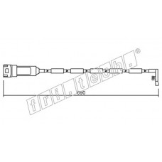 fri.tech. Δείκτης φθοράς τακάκι SU.108