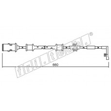 fri.tech. Δείκτης φθοράς τακάκι SU.142