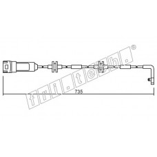 fri.tech. Δείκτης φθοράς τακάκι SU.144