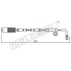 fri.tech. Δείκτης φθοράς τακάκι SU.150