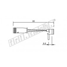fri.tech. Δείκτης φθοράς τακάκι SU.159