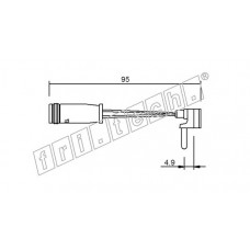 fri.tech. Δείκτης φθοράς τακάκι SU.160