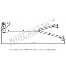 fri.tech. Δείκτης φθοράς τακάκι SU.170K