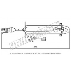 fri.tech. Δείκτης φθοράς τακάκι SU.176K