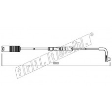 fri.tech. Δείκτης φθοράς τακάκι SU.207