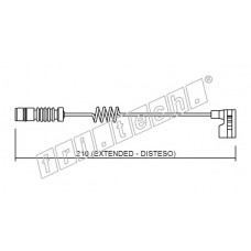 fri.tech. Δείκτης φθοράς τακάκι SU.209