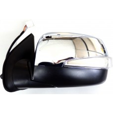 ΚΑΘΡΕΠΤΗΣ ISUZU DMAX '07-'11 ΗΛΕΚΤΡΙΚΟΣ ΜΕ LED ΦΛΑΣ ΧΡΩΜΙΟ