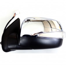 ΚΑΘΡΕΠΤΗΣ ISUZU DMAX '07-'11 ΗΛΕΚΤΡΙΚΟΣ ΜΕ LED ΦΛΑΣ ΧΡΩΜΙΟ