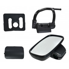 ΚΑΘΡEΠΤΗΣ MITSUBISHI CANTER/FUSO '06-'15 ΜΕ ΜΠΡΑΤΣΟ ΚΑΙ ΚΕΦΑΛΗ 370X180MM (ΚΟΝΤΟ ΜΠΡΑΤΣΟ) ΔΕΞΙΟΣ